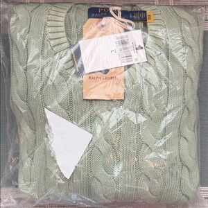 Ralph Lauren Men's Cable Knit Sweater NWT